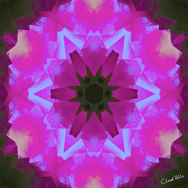 Mandala - Purple Lilac Blue - Art Print