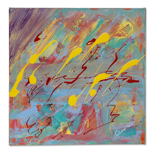 Relax Baby - Abstract Expressionism - Contact for Price