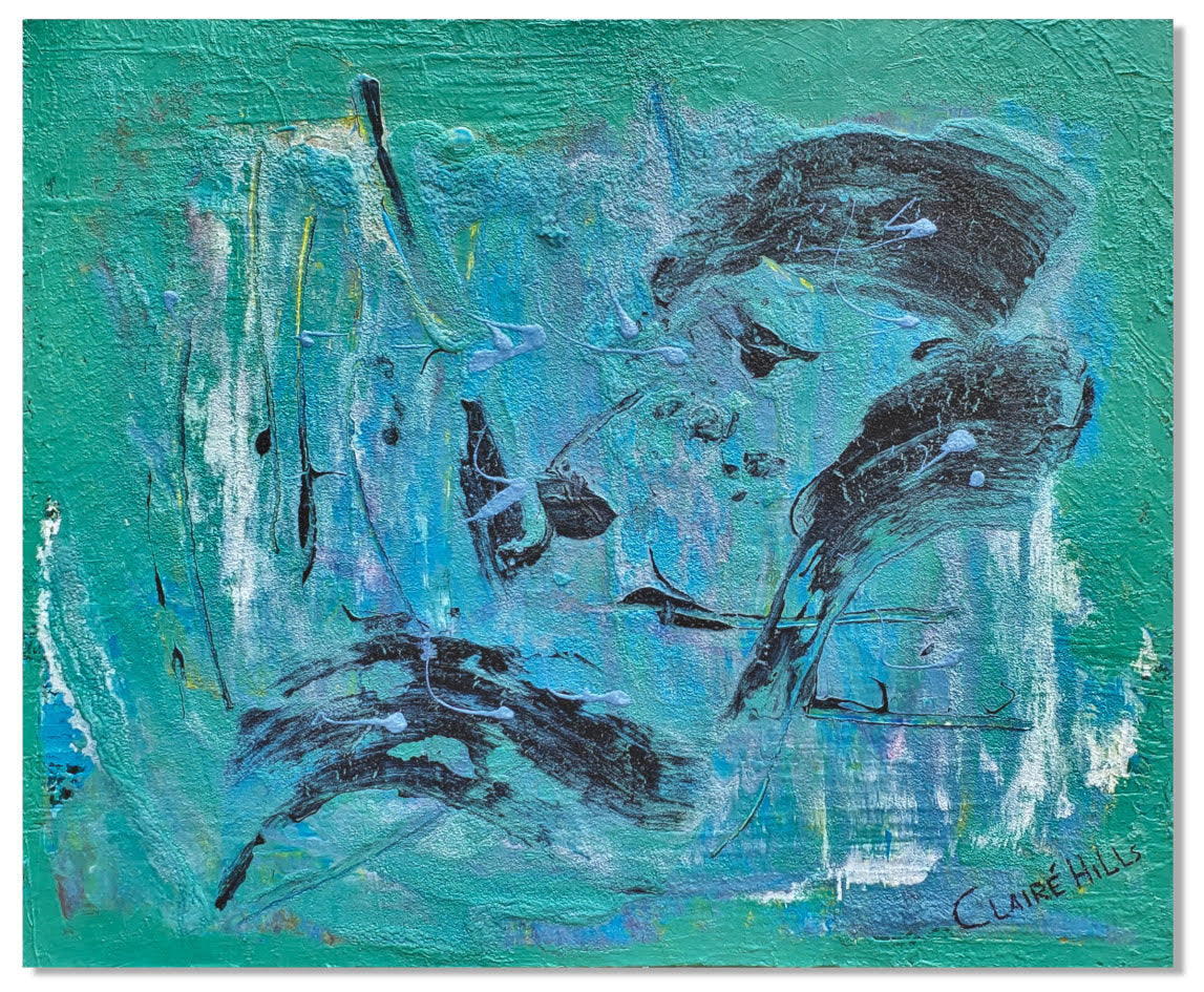 Mrs. Hills - Abstract Expressionism - Contact for Price